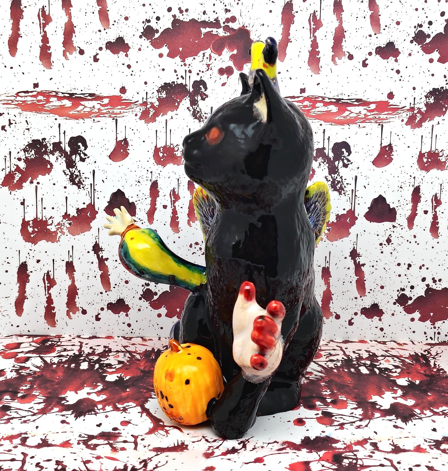 Assembly Line No. 13 – Original Handmade Ceramic Figurine Gothic Horror