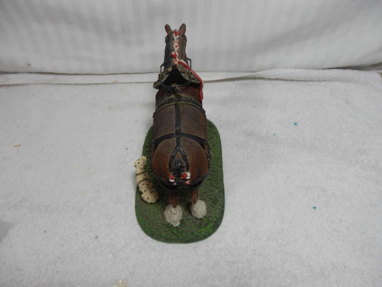 Vintage Clydesdale Anheuser Busch “Full Parade Dress” Horse Figurine 1997