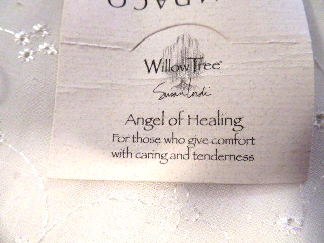 Susan Lordi-ANGEL OF HEARING-“For those that give Comfort”-Vtg-1999-Willow Tree-