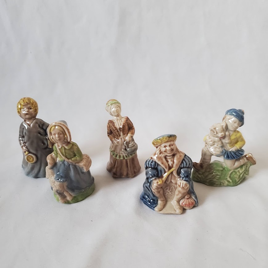 Wade Figurines Nursery Favorites From 1970s | Complete Set of 20 | Large Size
