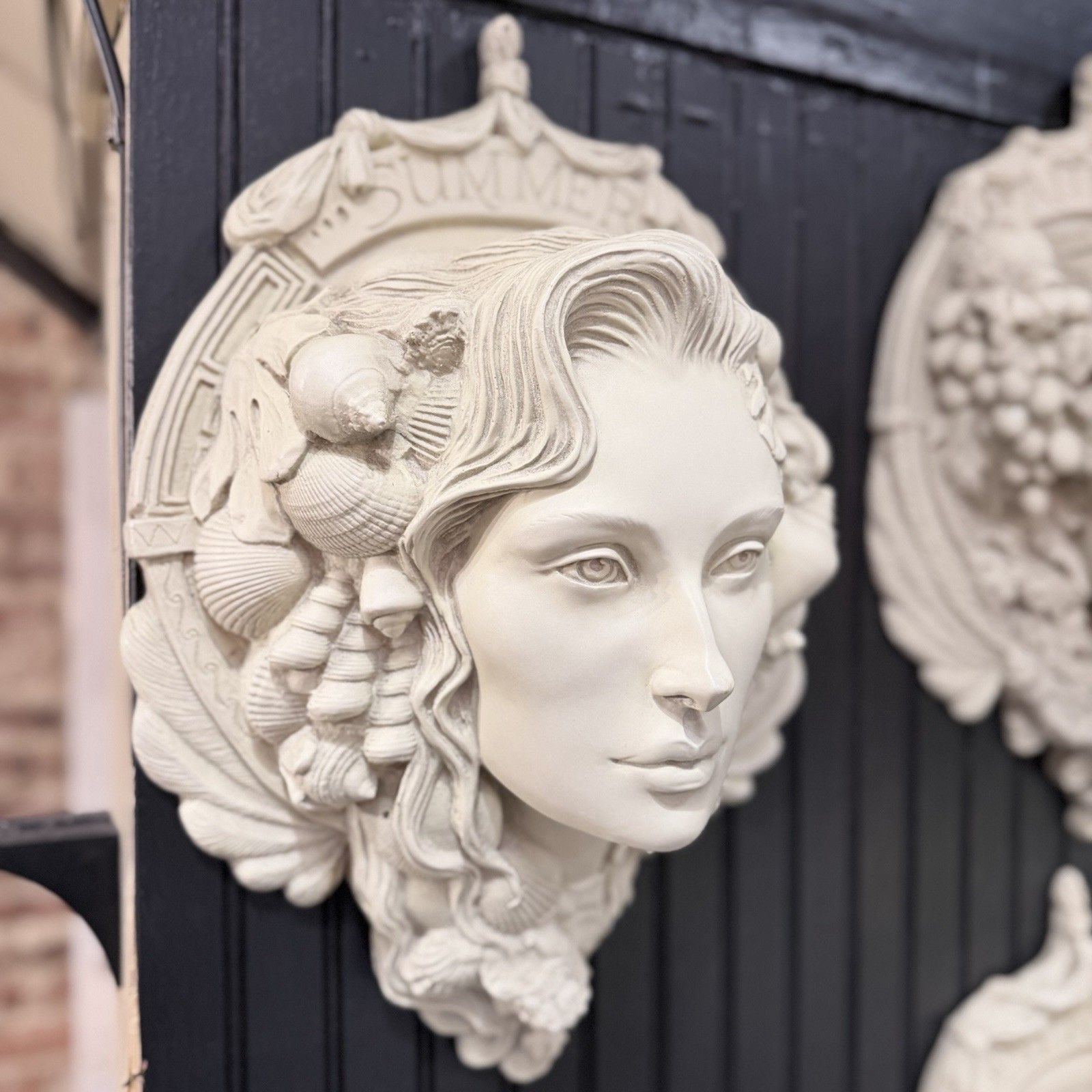 4 Seasons Three Dimensional Wall Art Sculptures By Artist Jerry David Cornelia.
