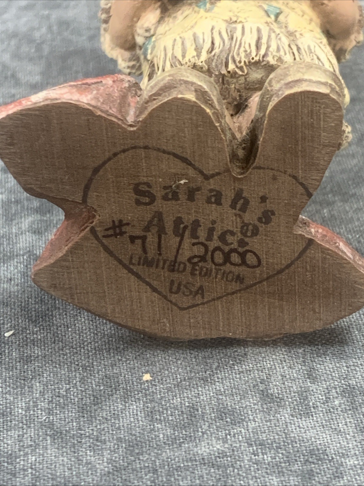 Sarah’s Attic Native American Girl Figurine “Moon Dance” 1992 Limited Edition