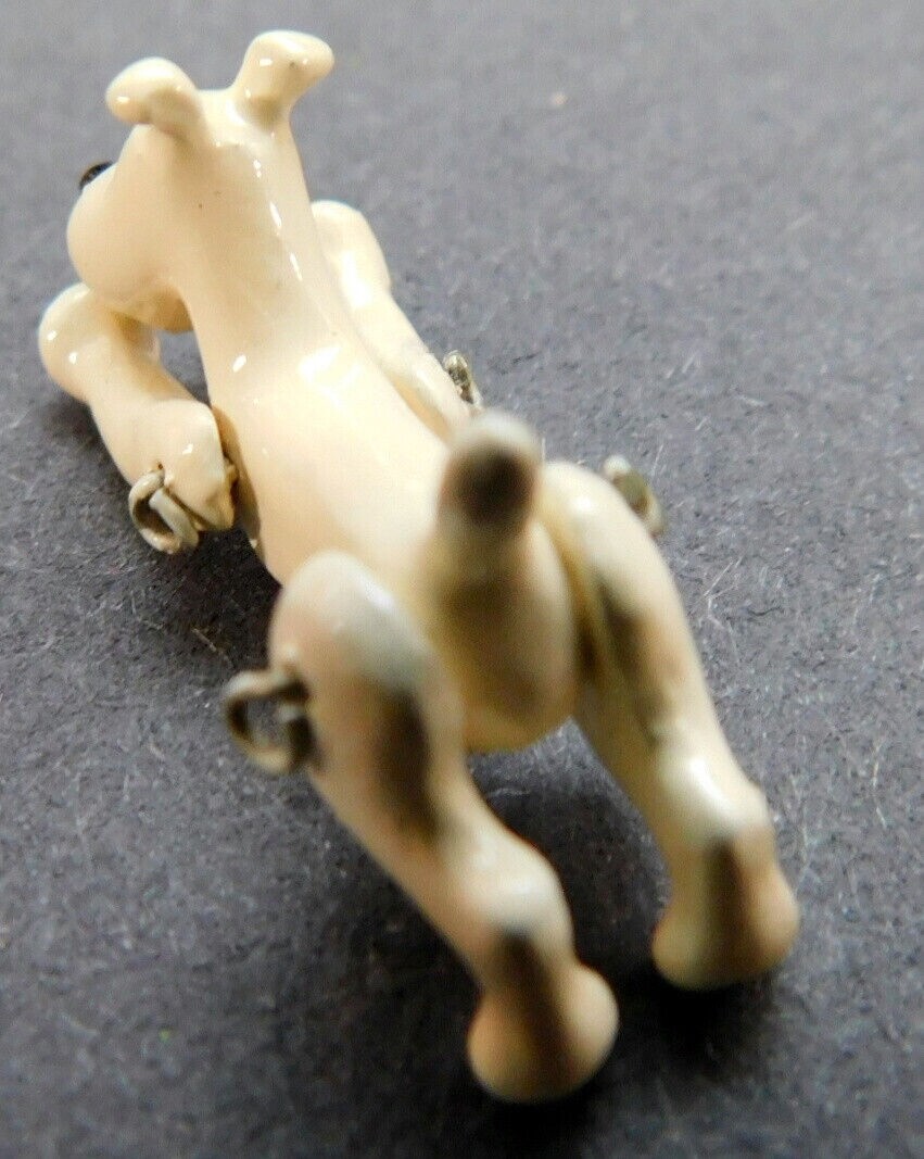 Pixi Tintin Figurine Articulee 2501 “Milou” Articulated 1993 Metal Snowy Figure