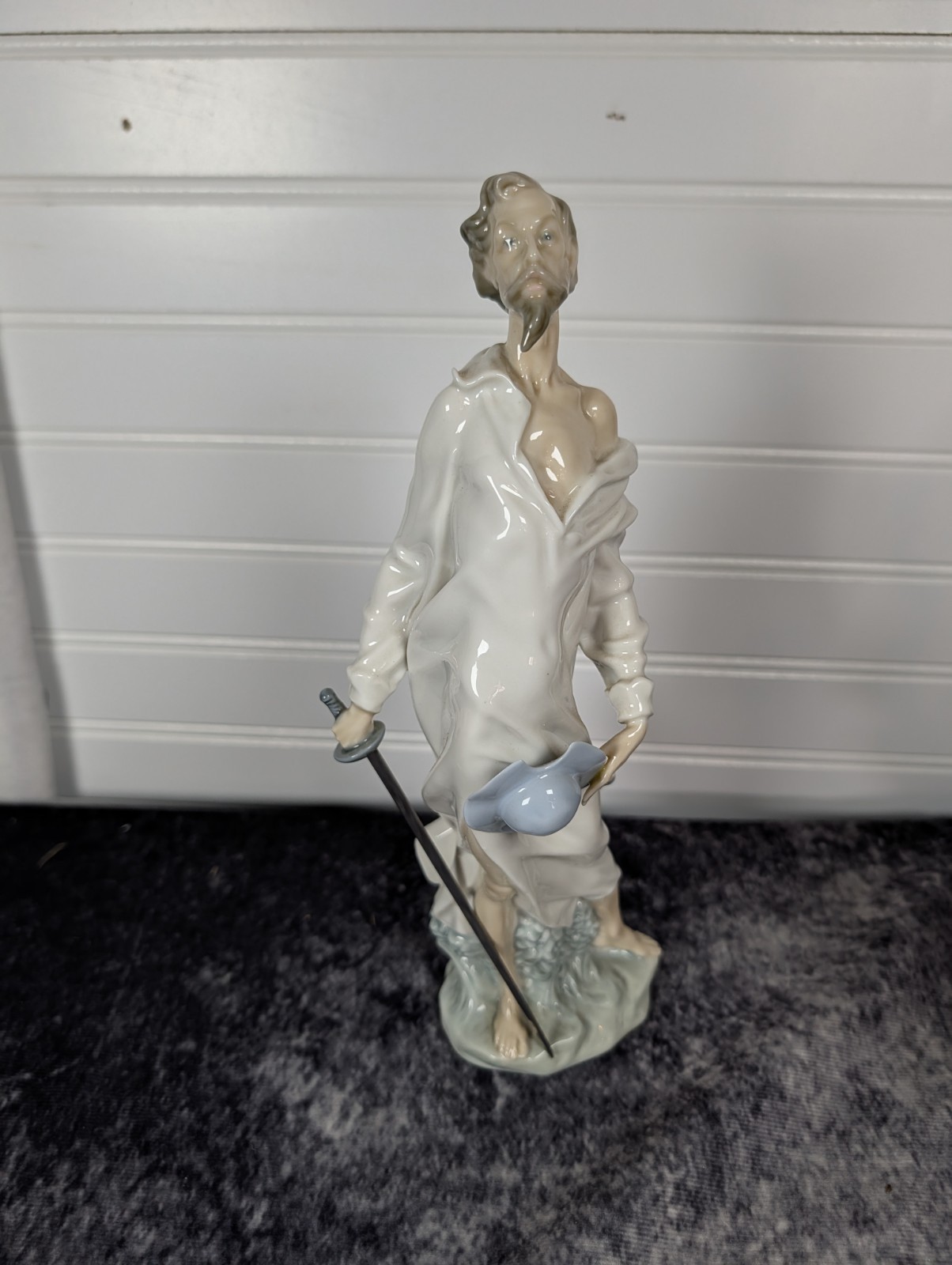 Lladro Don Quixote Porcelain Figurine 11.25” Retired Gloss Finish Spain 1983