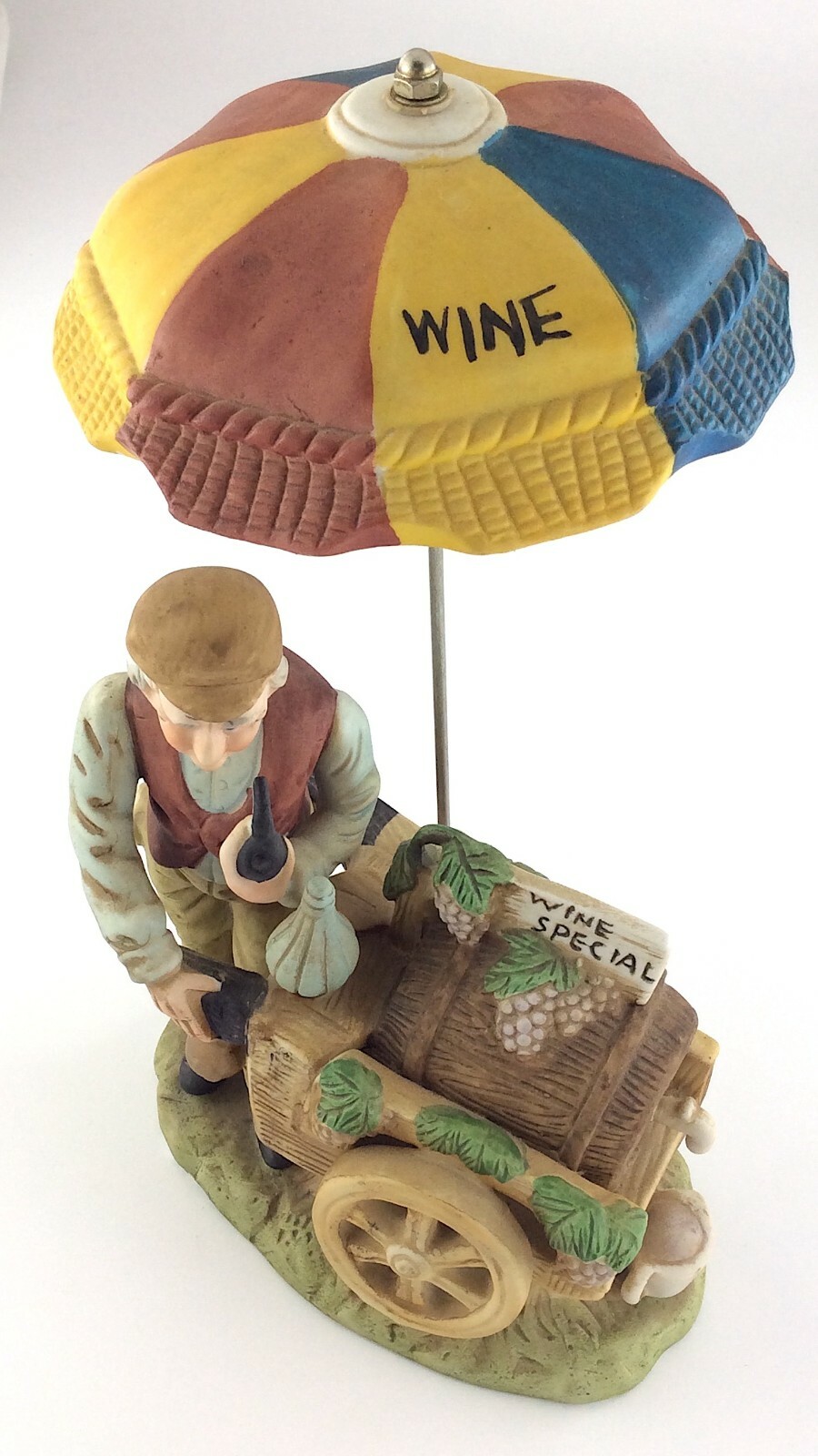 JJ 1200 Fine Quality Limited Edition Man Wine Cart Umbrella Stand S481