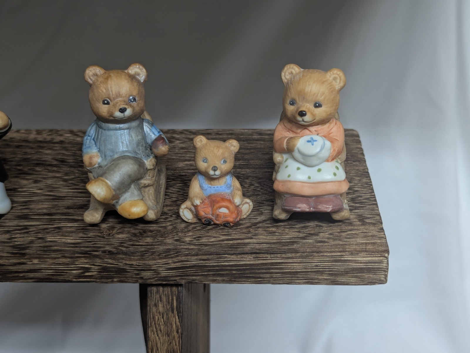 Large Lot 29 HOMCO Teddy Bear Figurines – Various Series & Occupations – Vintage