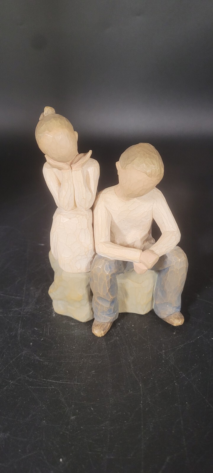 Willow Tree Brother and Sister Hand-Painted Figure Demdaco