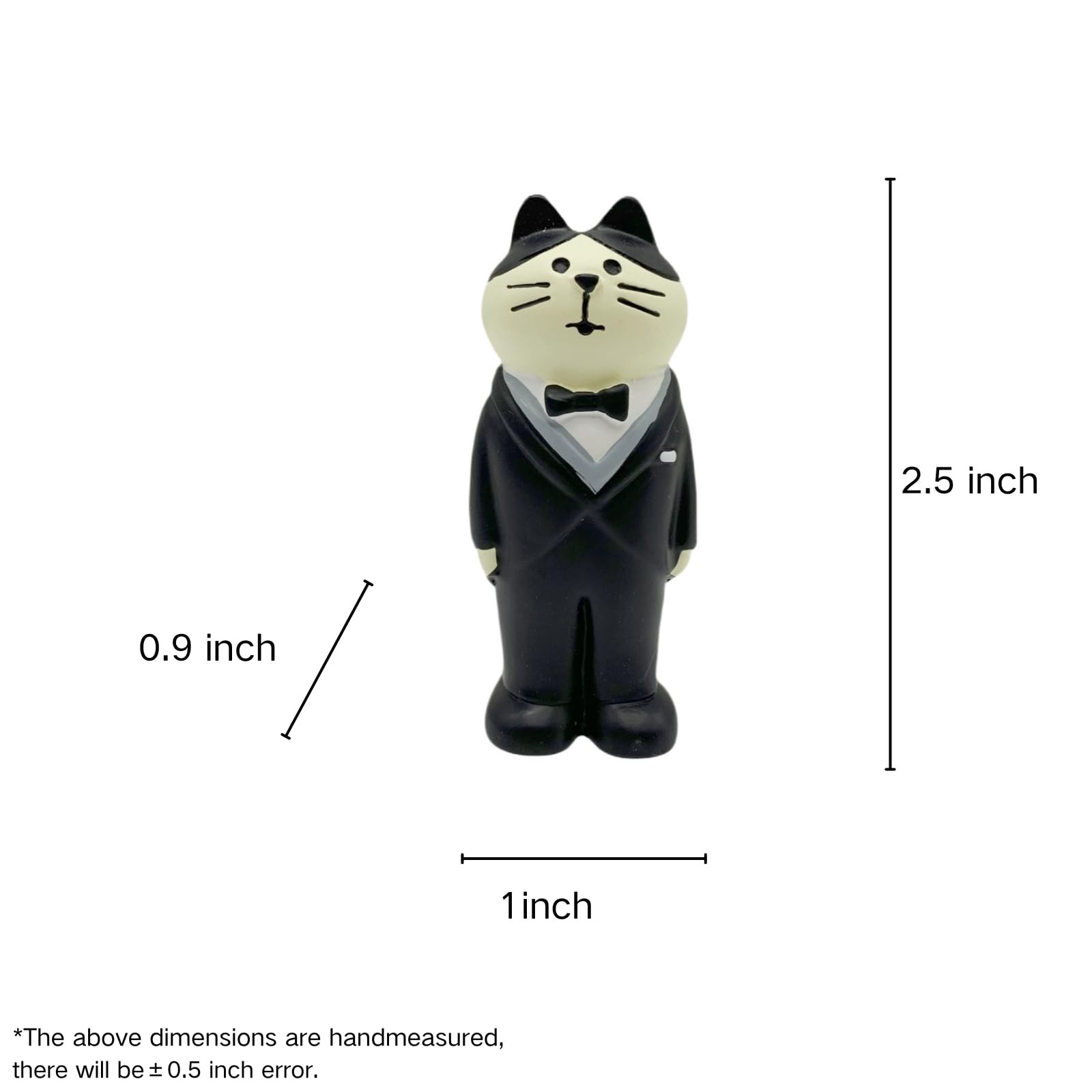Funny Wedding Cat Figurine Miniature Sculpture Bridal Shower Engagement Decor