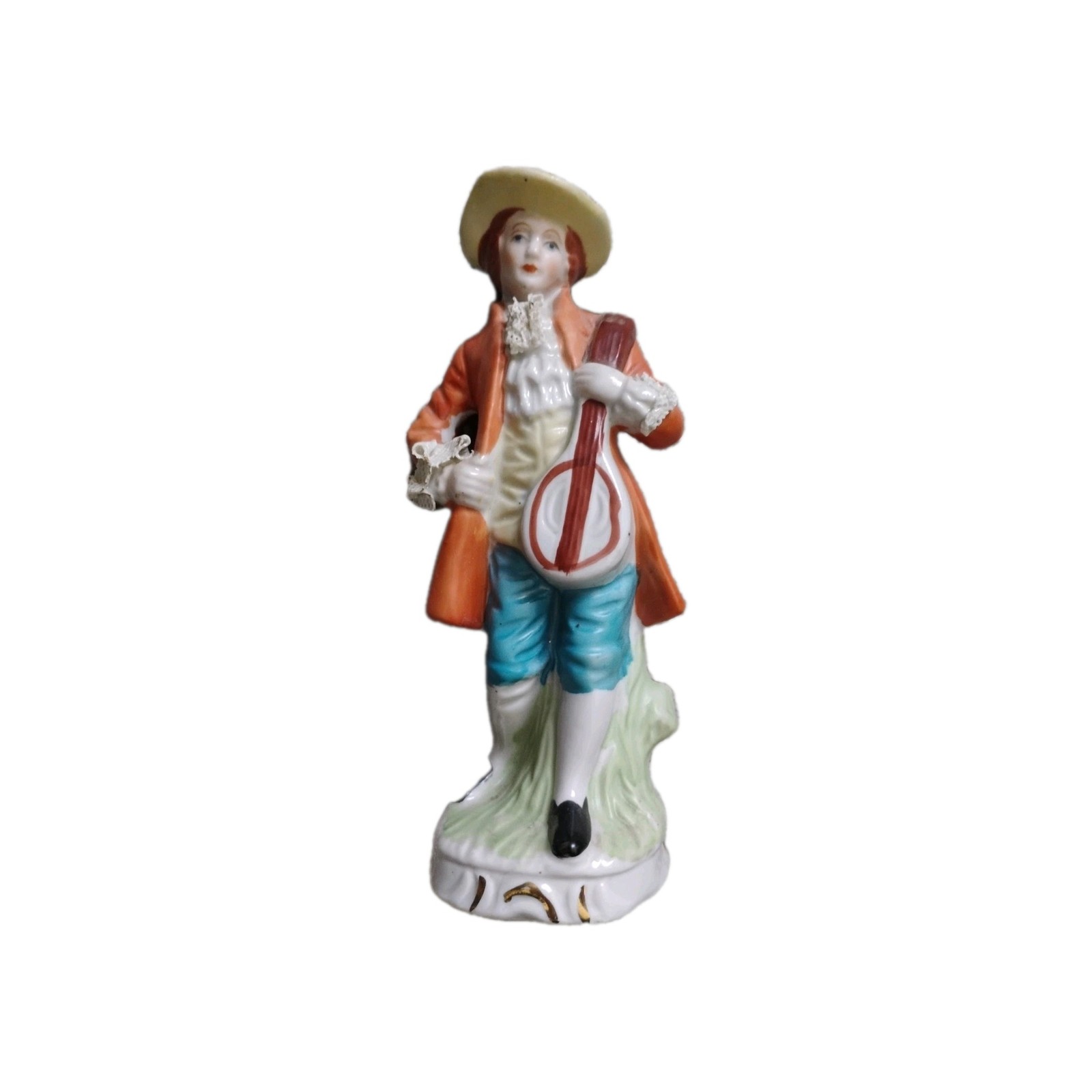 Beautiful Porcelain Figure Rococo; Great Condition