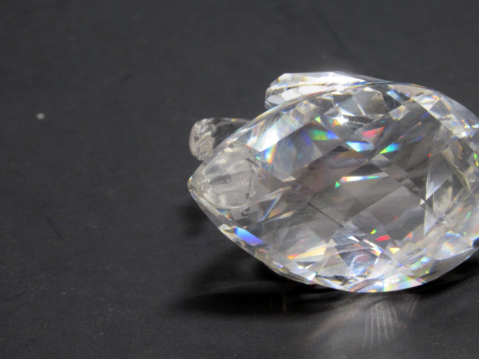 SWAROVSKI Crystal Swan Figurine Beautiful Signed Small