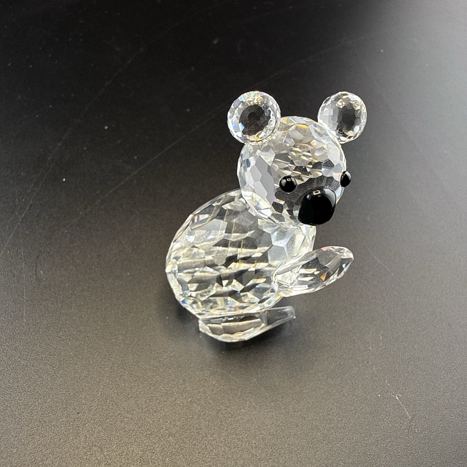 Swarovski Koala Bear Mini Australia Crystal Figurine Box Clear Austria Retired