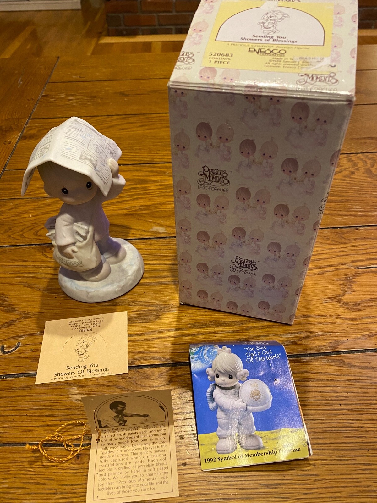 Lot of 47 Different Enesco Precious Moments Figurines w/ Boxes Rare Retired