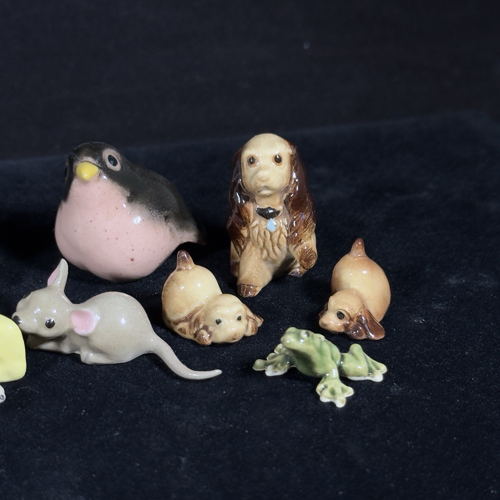 Lot 18 Vintage Hagen-Renaker Fairytale Creature Figurines Rabbits Mice Birds HR