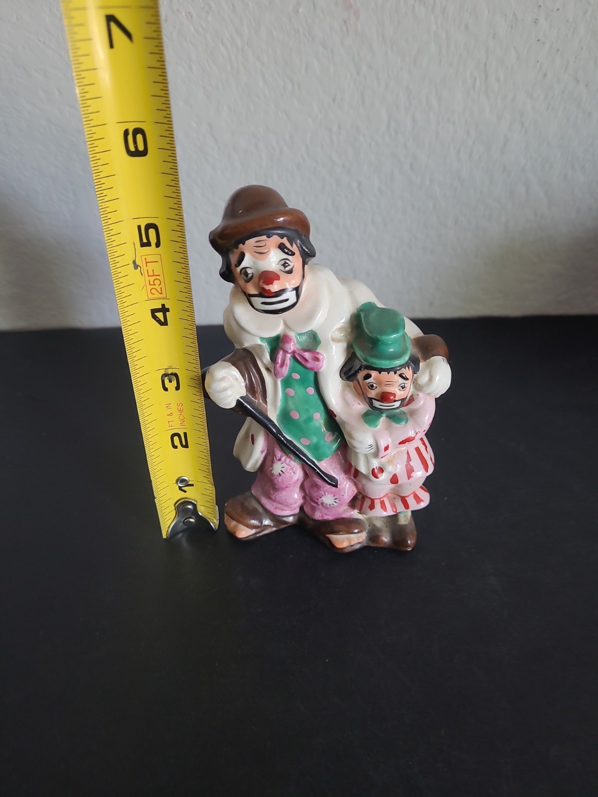 Vintage 1956 Yona Original Sad Clown Figurines