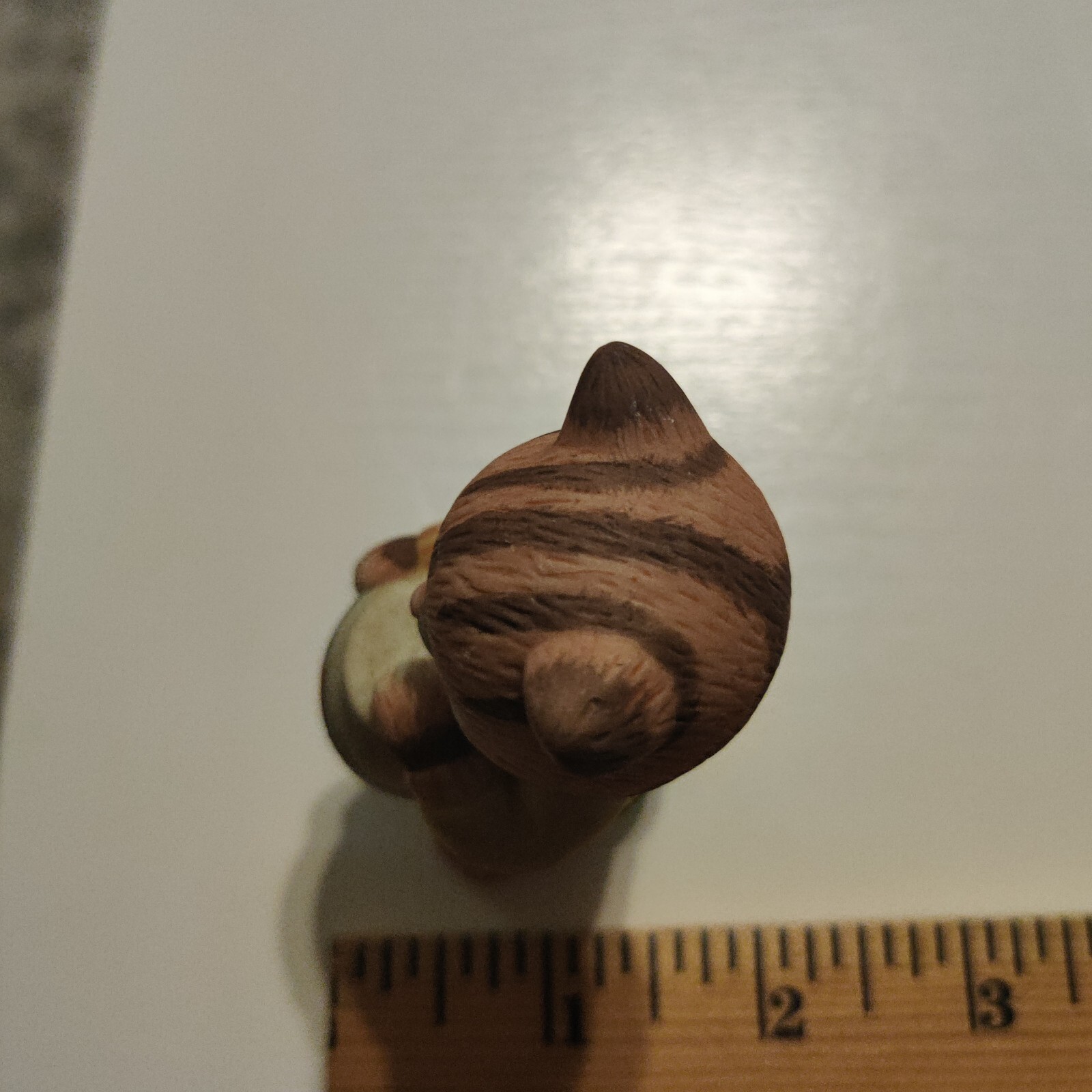 BC Sri Lanka Cat With Fish Bowl figurine Vintage 1993 Kitty Kitten