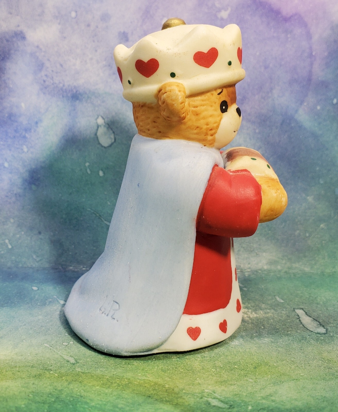 LF7 Enesco Lucy & Me Lucy Rigg Christmas Nativity Wiseman Bear With Blue Cape
