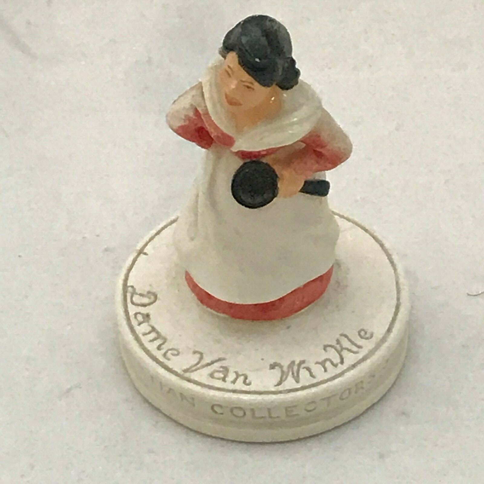Sebastian Miniatures Set Dame & Rip Van Winkle Collector Society PW Bastion
