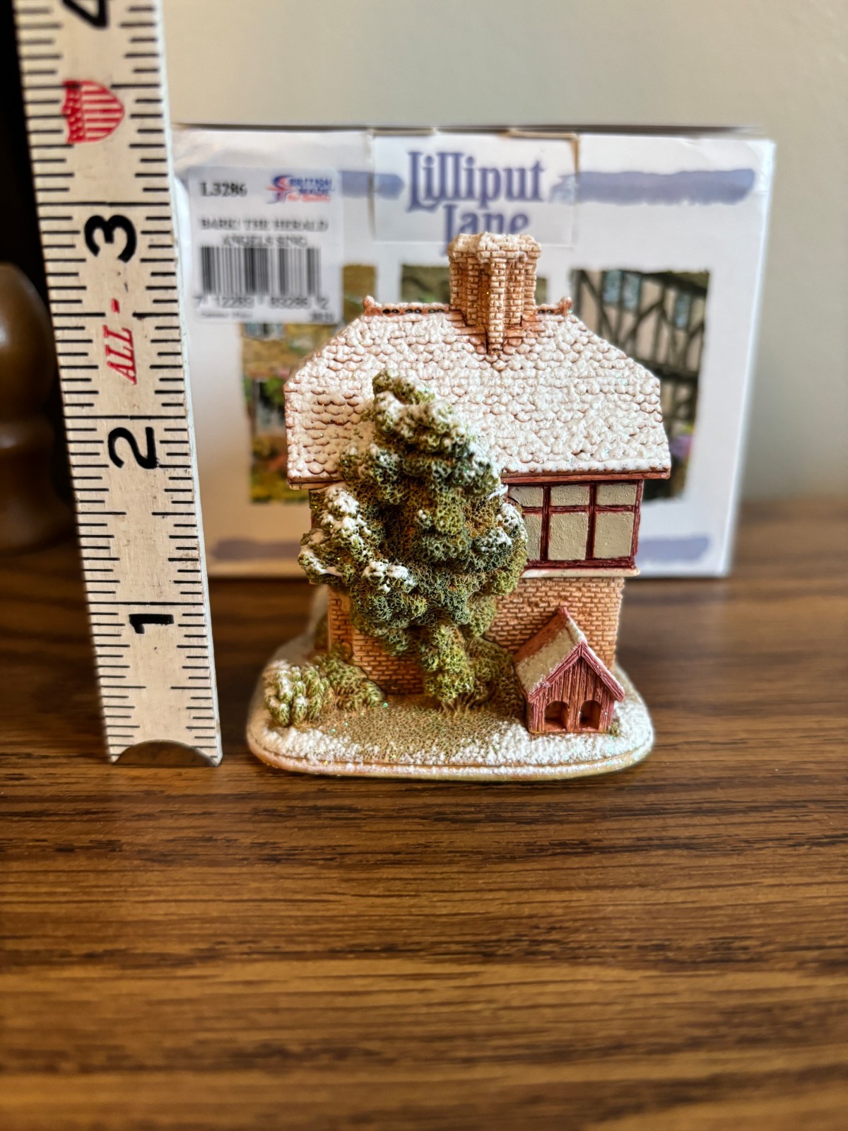 Lilliput Lane “BARK! THE HERALD ANGELS…” English Cottage w/Deed & Box ~ L3286