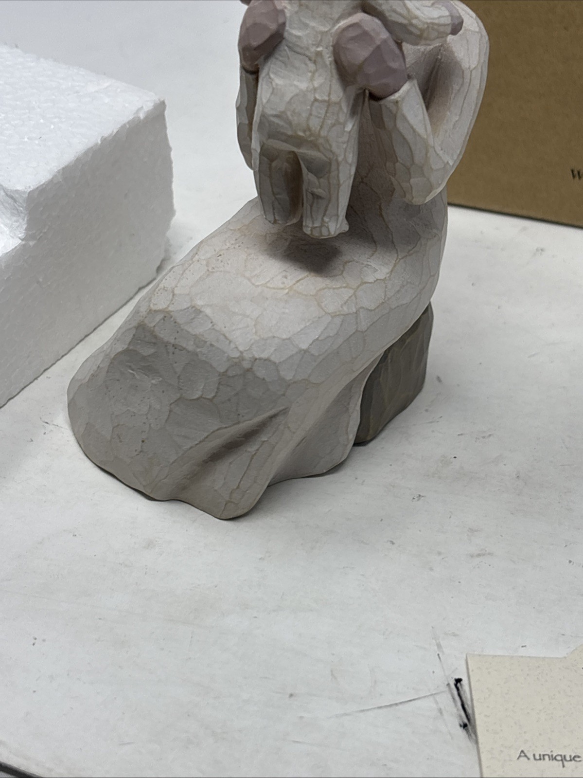 Willow Tree Grandmother, Sculpted Hand-Painted Figure. Read