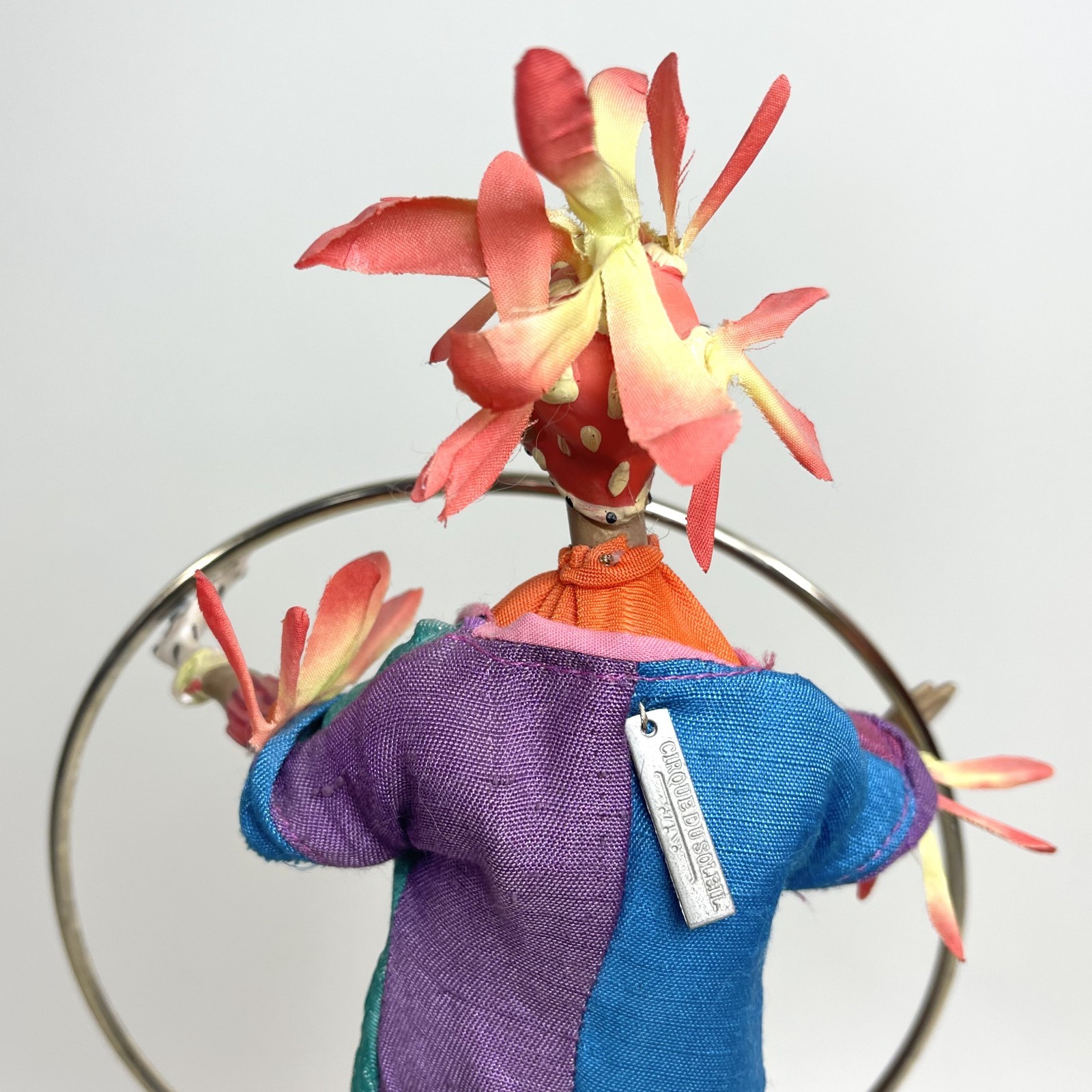 Cirque du Soliel Kate Church Balancing Ring Performer Figure Folk Art