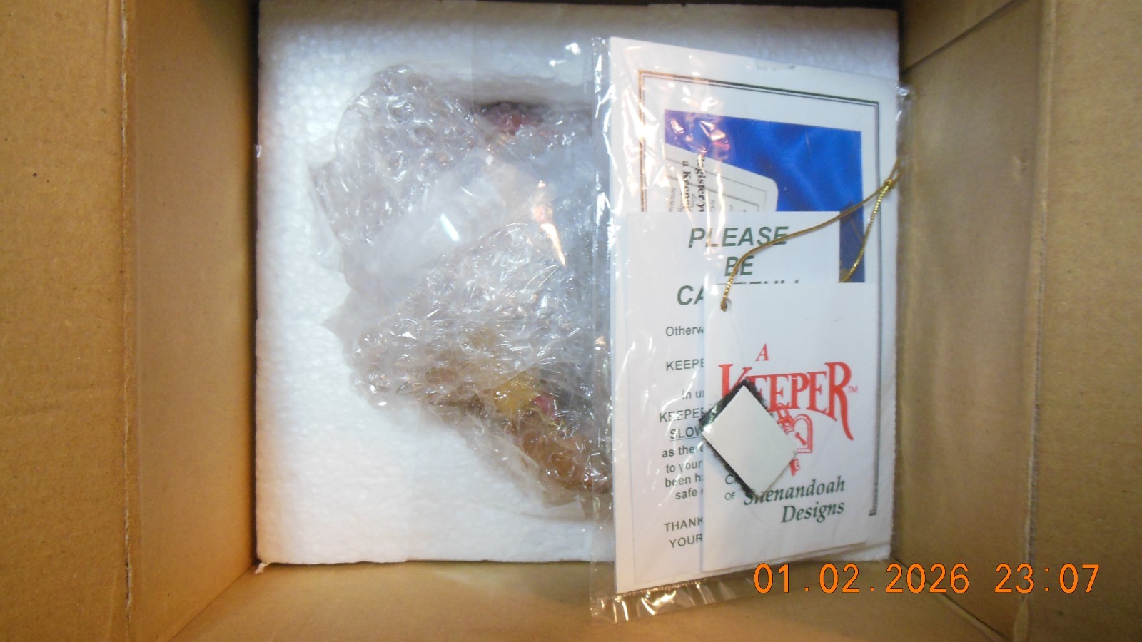 Shenandoah Designs the Keeper of friendship 1995/ store display item/new other