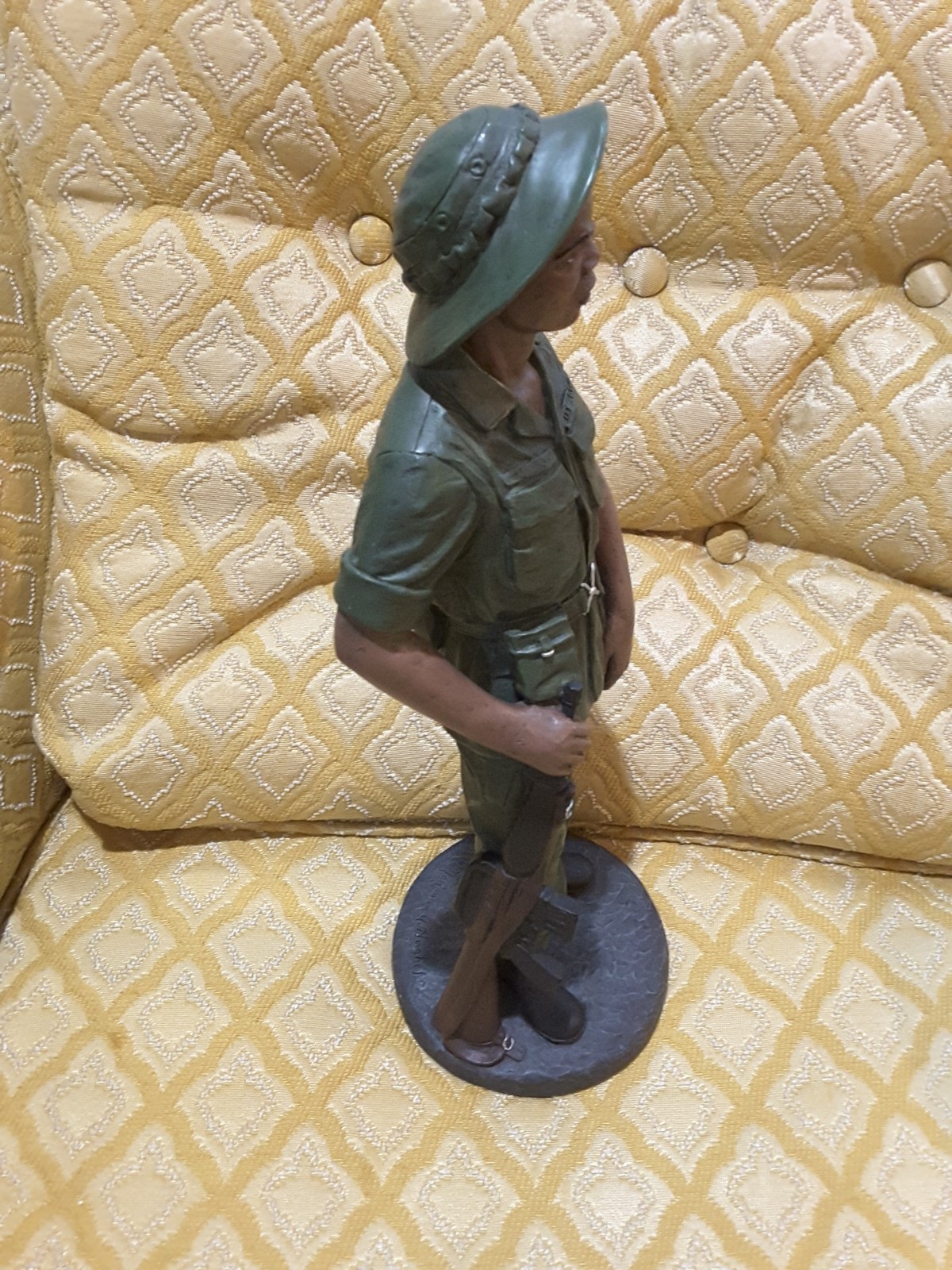 Positive Image by Norman Hughes – AFRICAN AMERICAN Vietnam Soldier 13” 1994