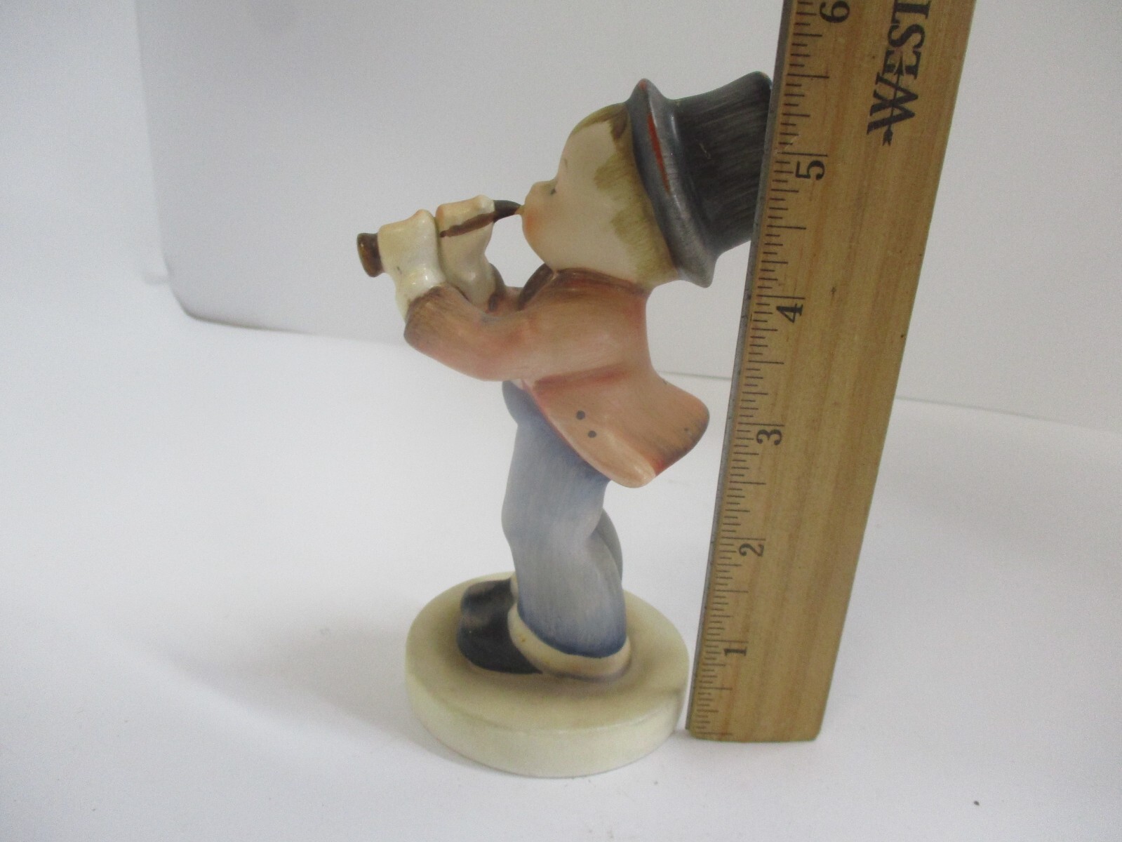 Vintage Napco Boy Flute Player With Hat