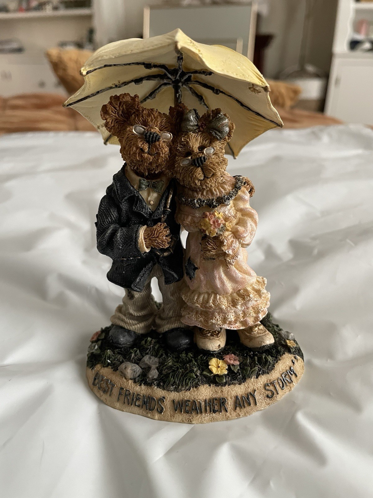 Boyds Bears Harry & Millie Figurine Best Friends Weather Any Storm. Perfect gift