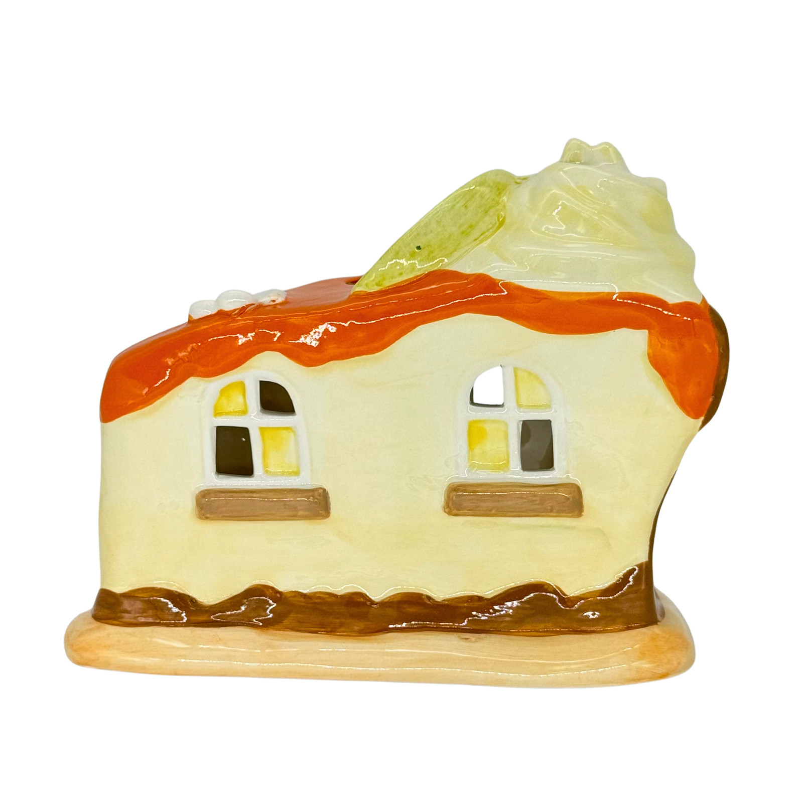 Blue Sky Clayworks Strawberry Shortcake Orange Dessert Candle House 25585