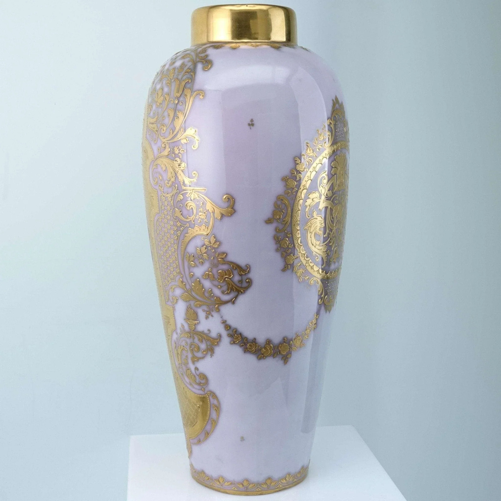 c1910 33cm Hand Painted Royal Vienna Style Art Nouveau Period and style portrait