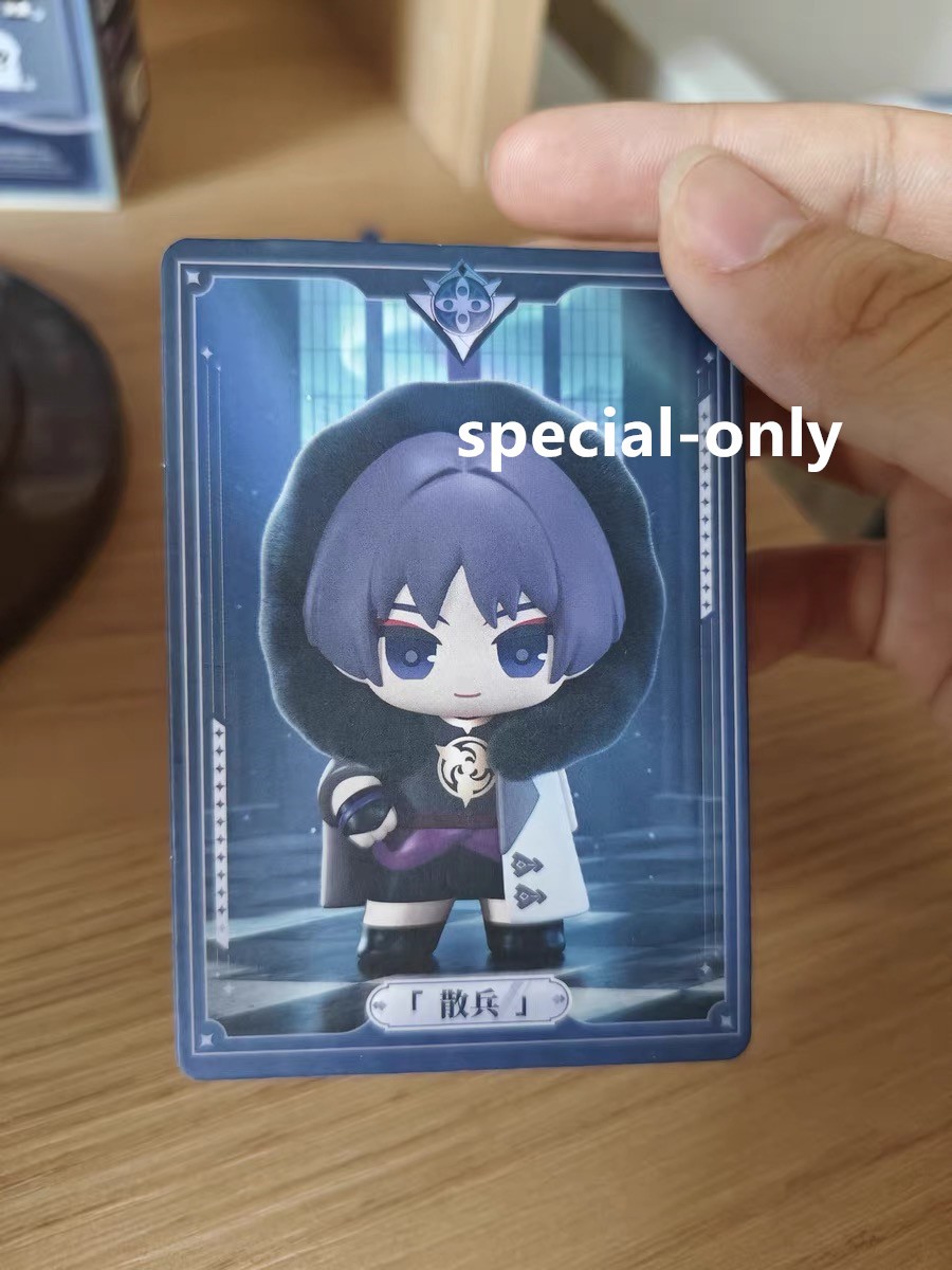 miHoYo Official Genshin impact Fatui Wanderer Scaramouche PVC Figure Doll Toy