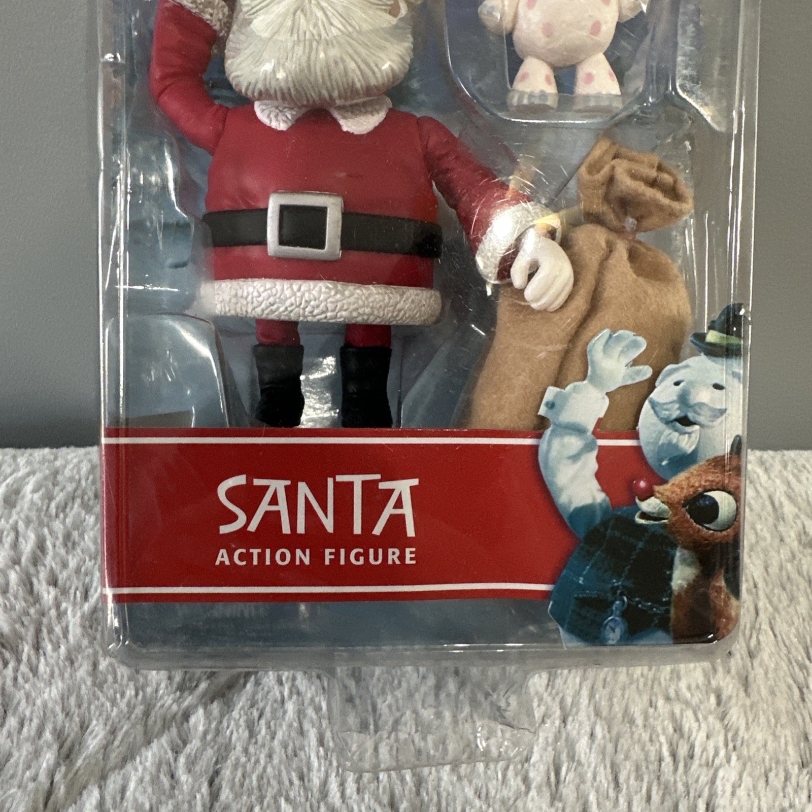 Rudolph Santa Claus w/ Present Sack and The Island of Misfit Toys Action Figure