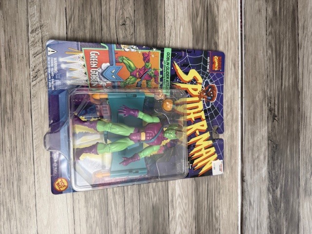 1994 Green Goblin Action Figure Animated Series Toybiz
