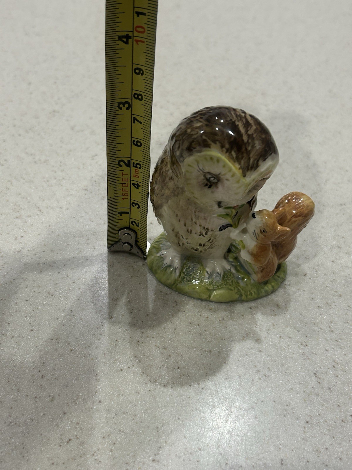 Beatrix Potter Old Mr Brown Owl Figurine