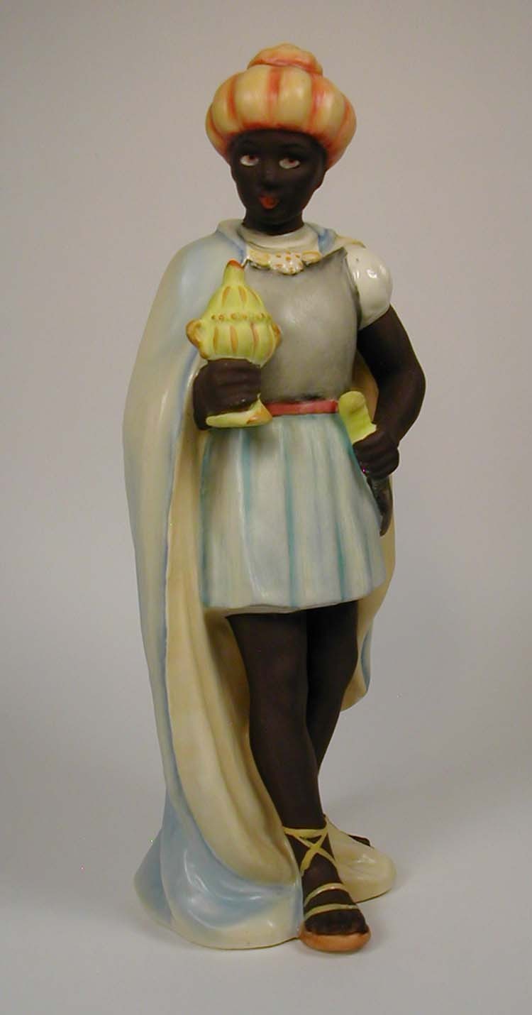 Hummel Goebel 214 L Wiseman Moorish King Large 8″ Nativity Scene TMK3