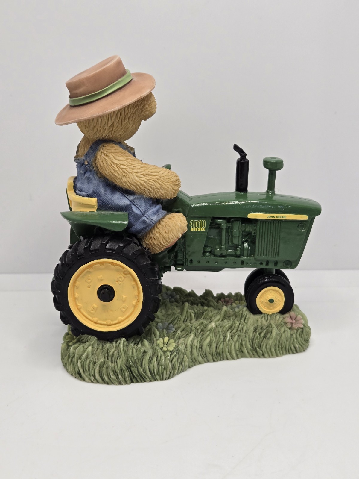 Cherished Teddies CHUCK John Deere Tractor Figurine 811734 You’ve Always Been