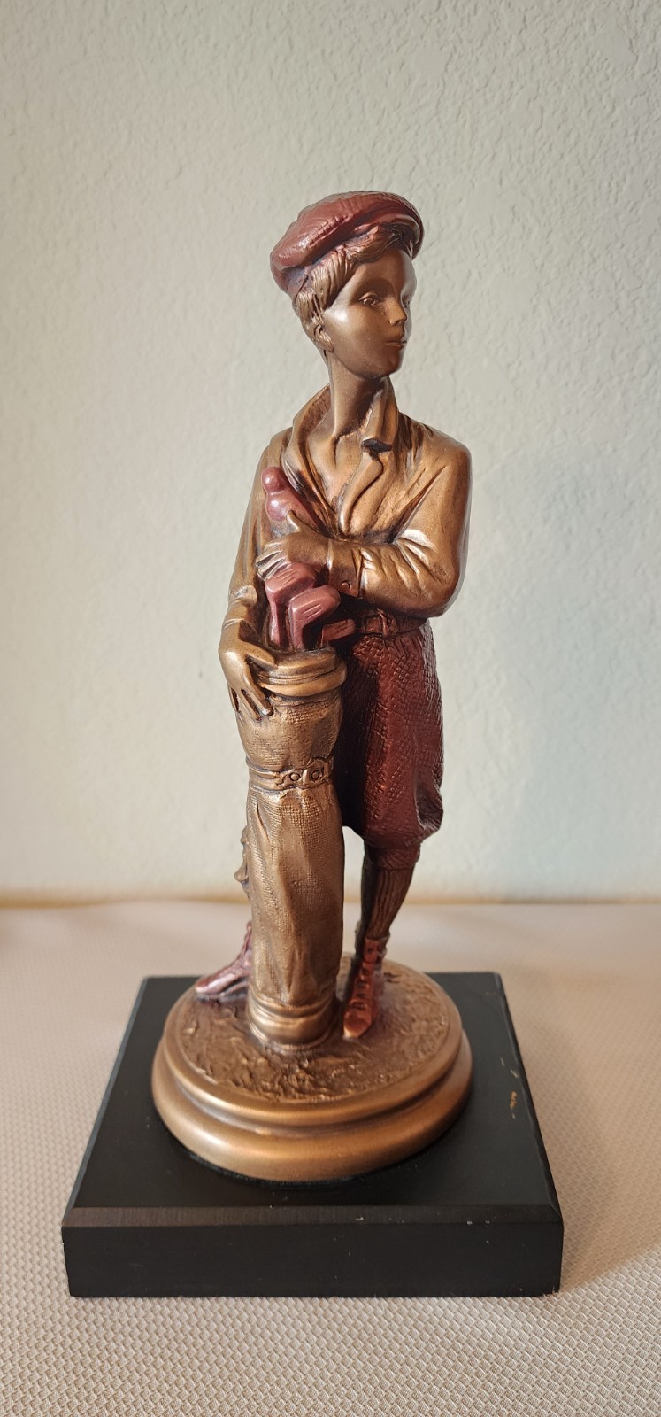 1992 Austin Sculpture Caddy Figurine By Alexander Danel Bronze Finish