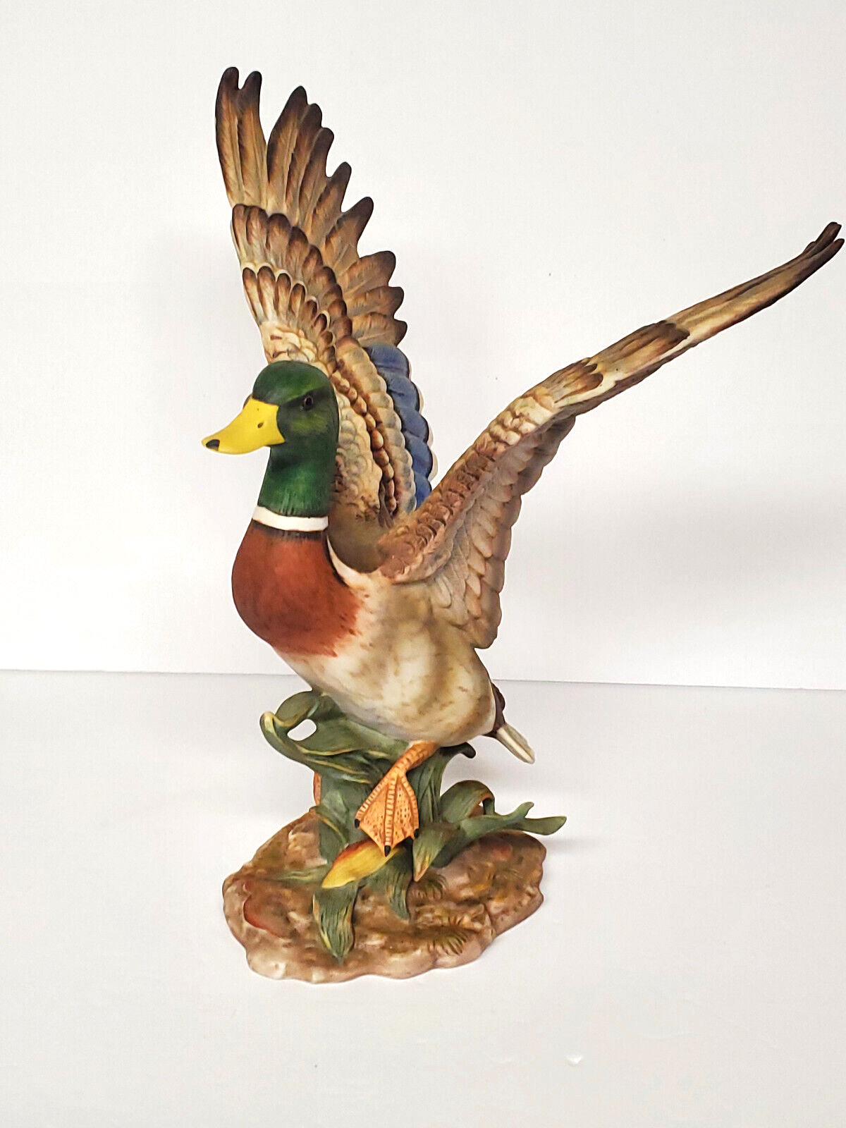 Vintage Mallard Duck 1984 Masterpiece Porcelain Homco