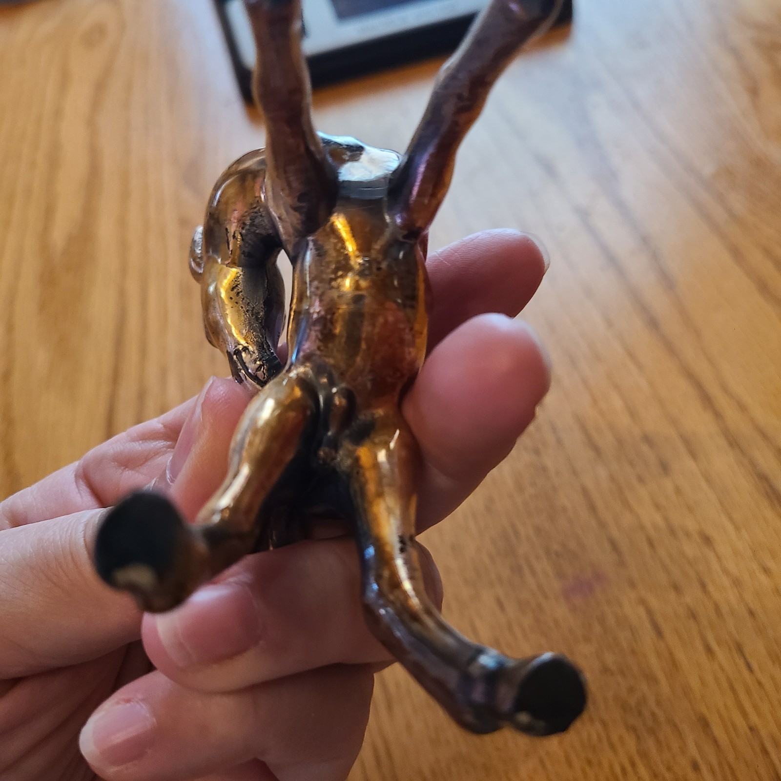 VTG 1940s Jennings Bros JB Horse Colt Pony Foal Equestrian FIGURINE