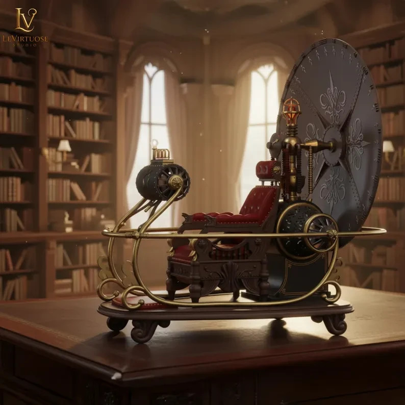 The Time Machine | H.G Wells 1960 Time Machine Movie Prop | Hand-Painted