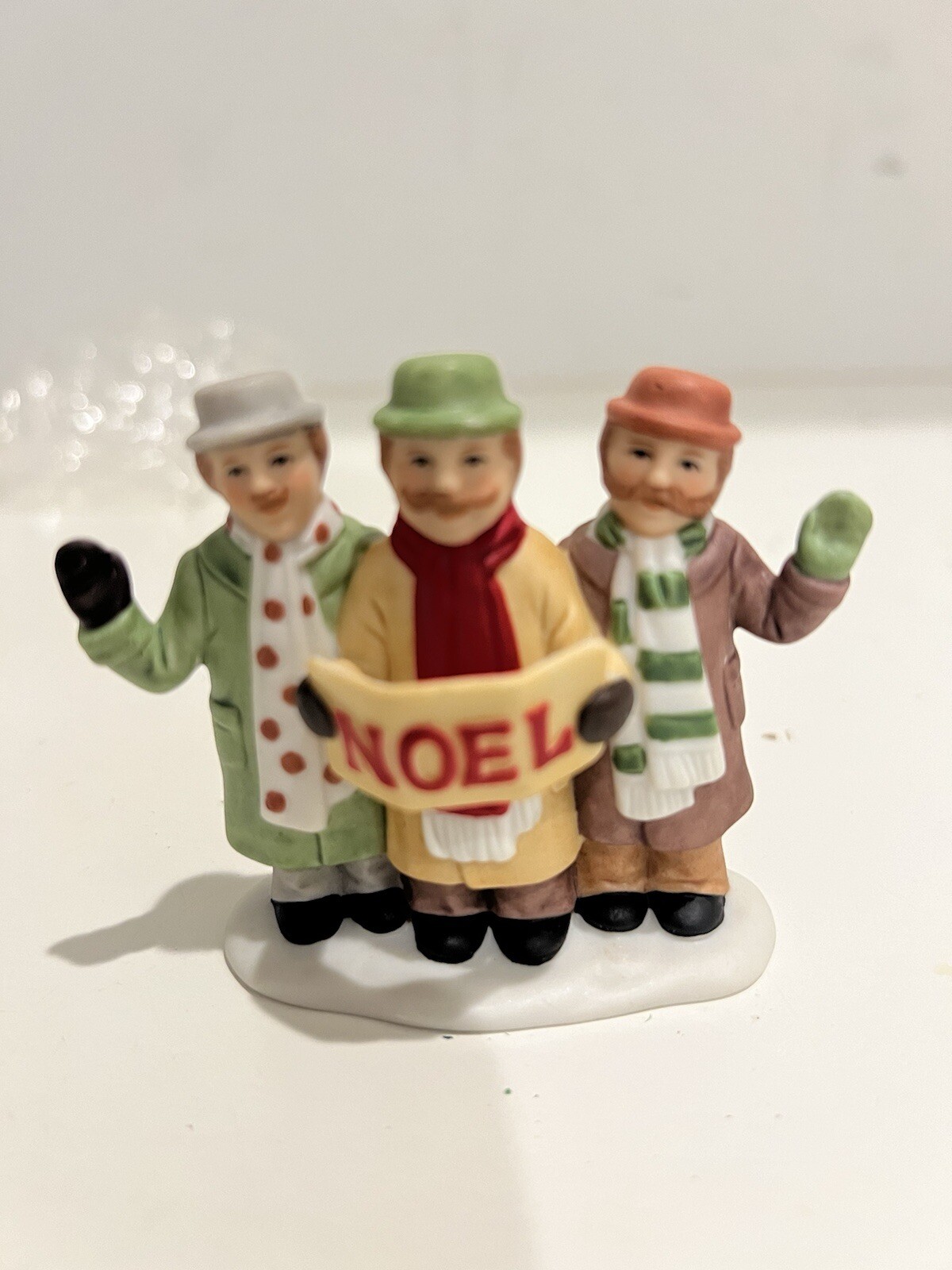LEFTON figurines vintage The Davinci Brothers Carolers/1991/#00269