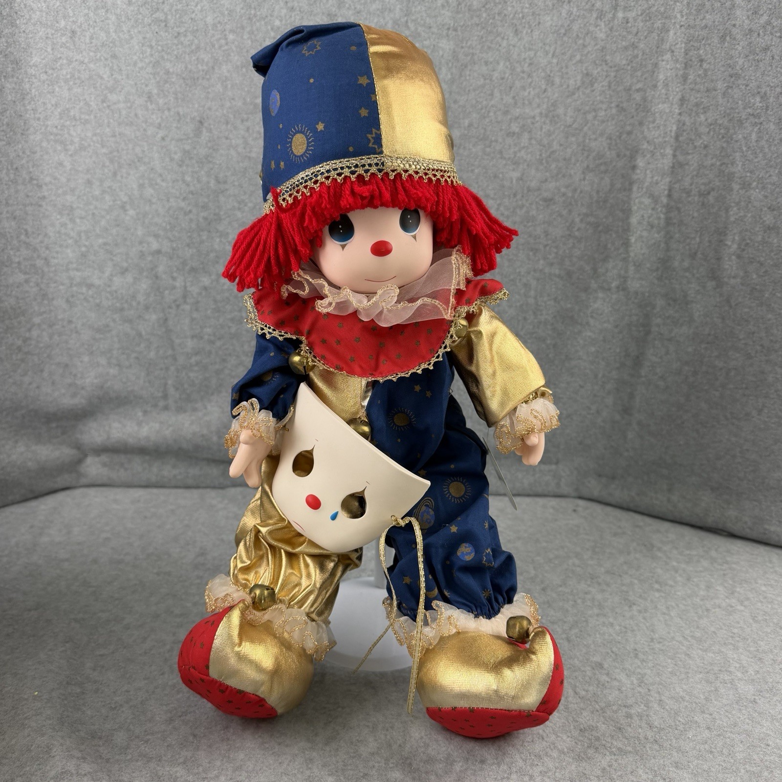 1980s Precious Moments “Happy The Clown – Put On A Happy Face” RARE Collectible