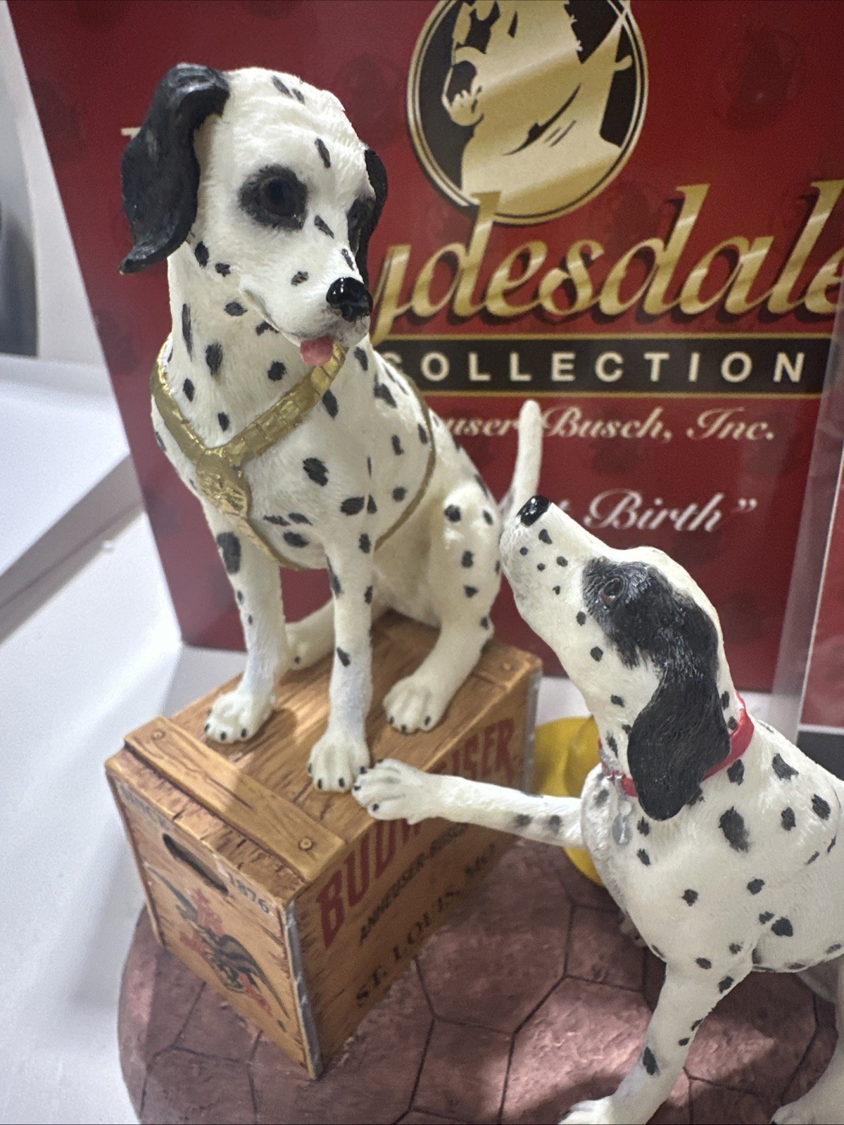 2000 ANHEUSER-BUSCH The Clydesdale Collection SEPERATED AT BIRTH w/ Box + COA