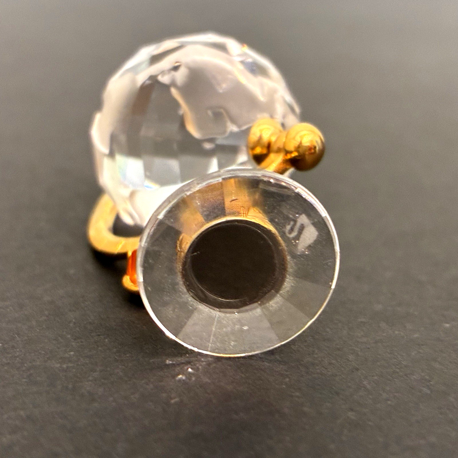 Swarovski World Globe Crystal Memories Mini Figurine Og Box COA Retired Rotates