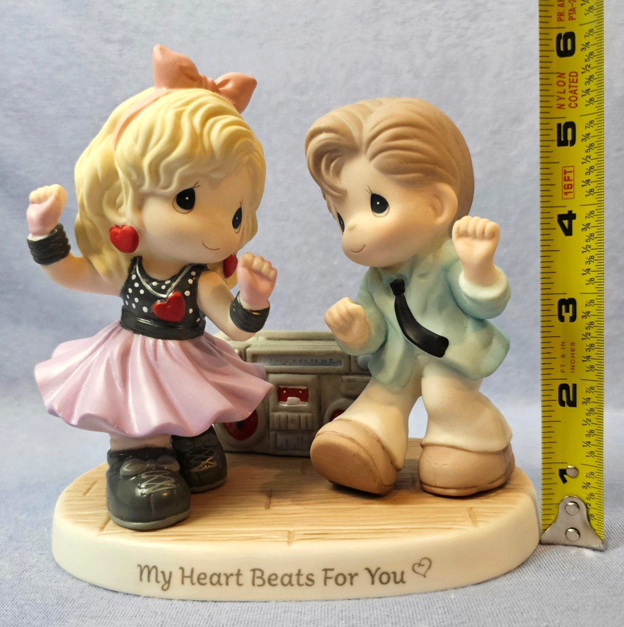 DEFECTIVE other see details Precious Moments My Heart Beats For You 80s G3D