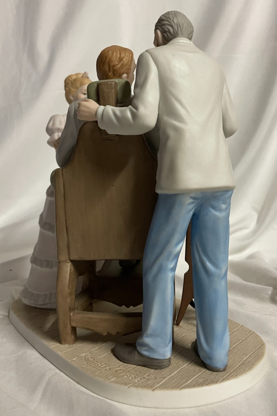 Ronadro Porcelain Dentist Figurine “Dentistry 1870” Limited Edition 19 of 950