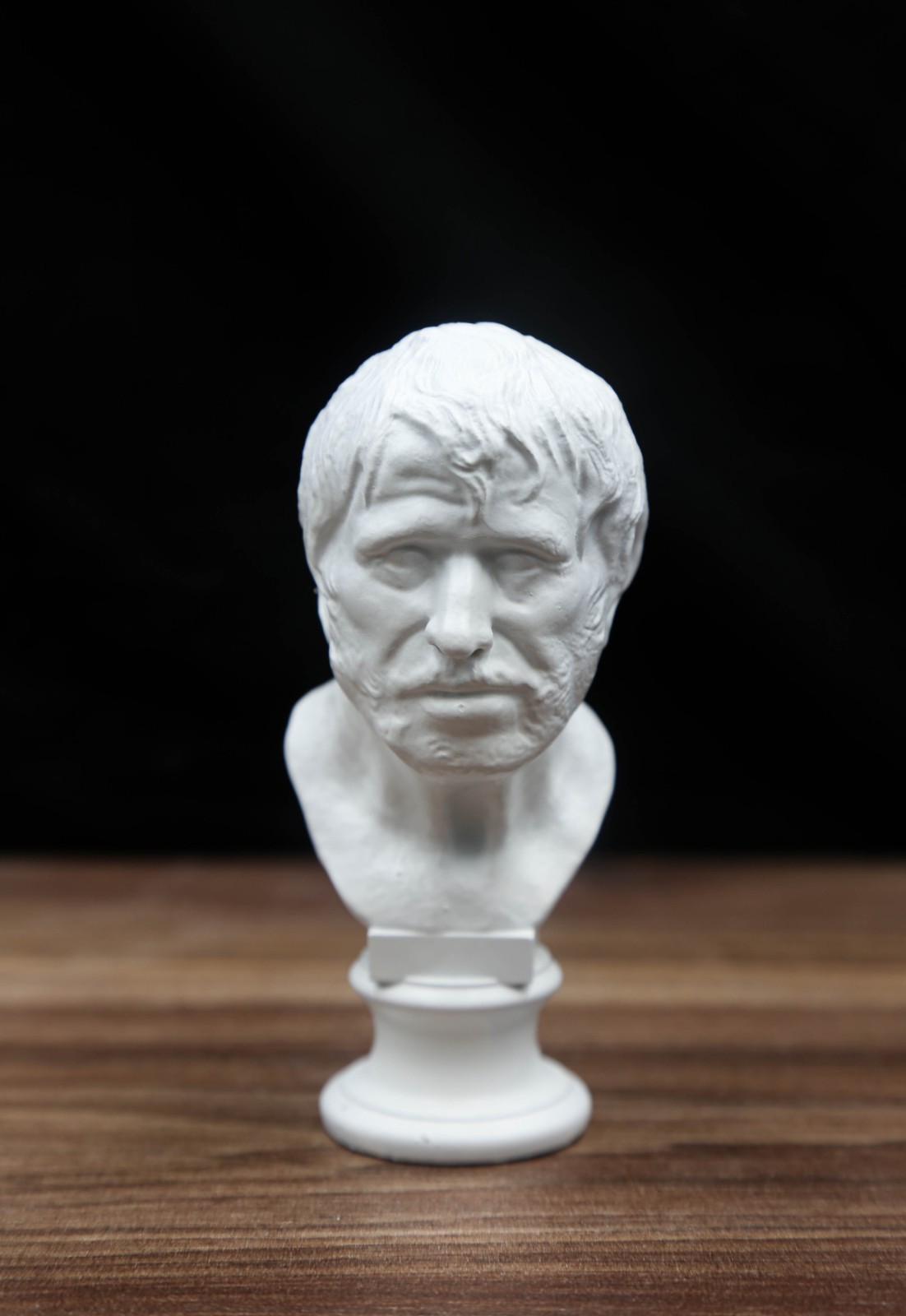 Seneca Bust Mini Statue – Roman Stoic Philosopher Sculpture – Ancient Philosophy