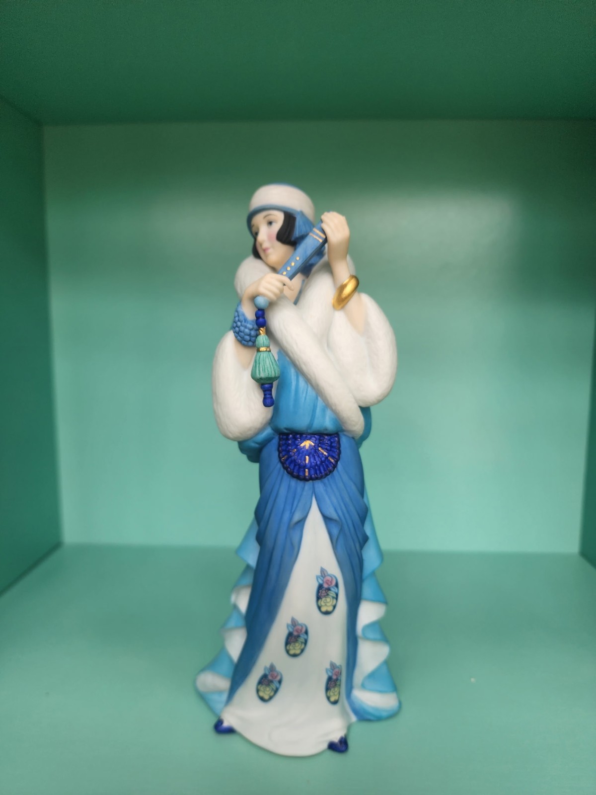 Lenox American Songbook Collection Rhapsody in Blue Porcelain Figurine Art Deco