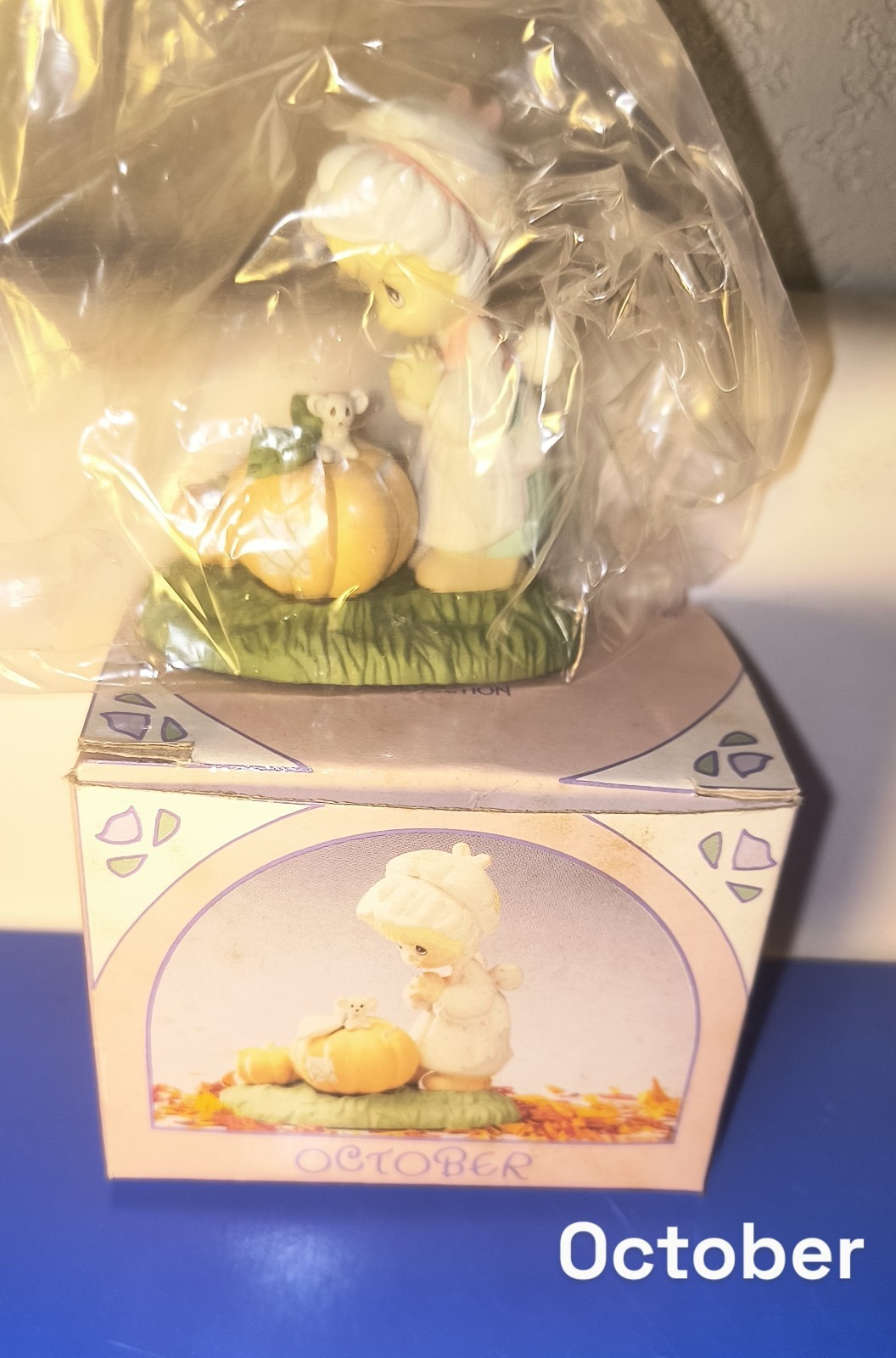 Precious Moments Miniature COMPLETE SET Of 12 Boxed Monthly Figurines