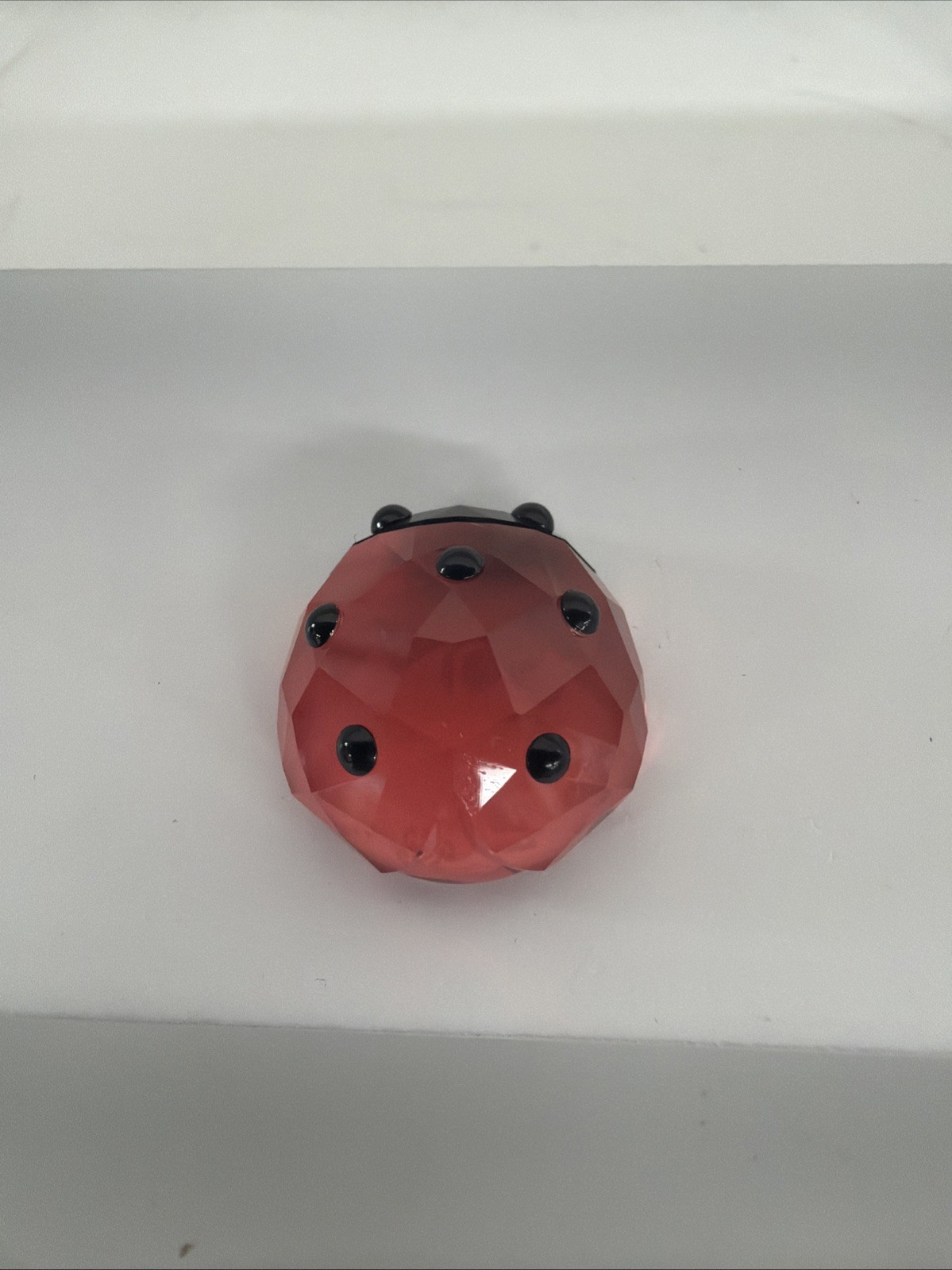 Swarovski Lucky Ladybug Mint Crystal Red And Black Bug 2011